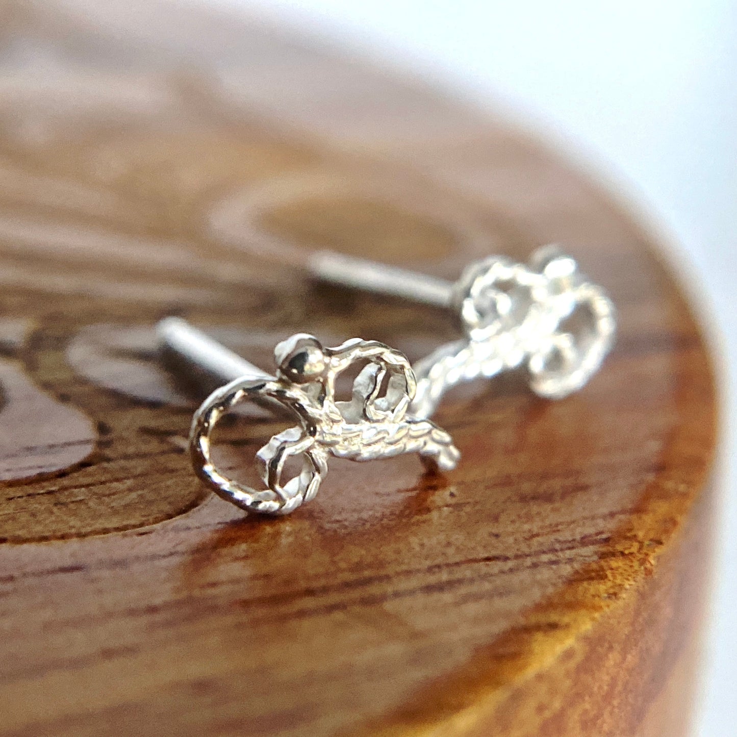Filigree Tendrils Studs