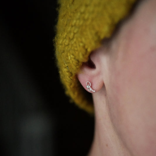 Filigree Tendrils Studs