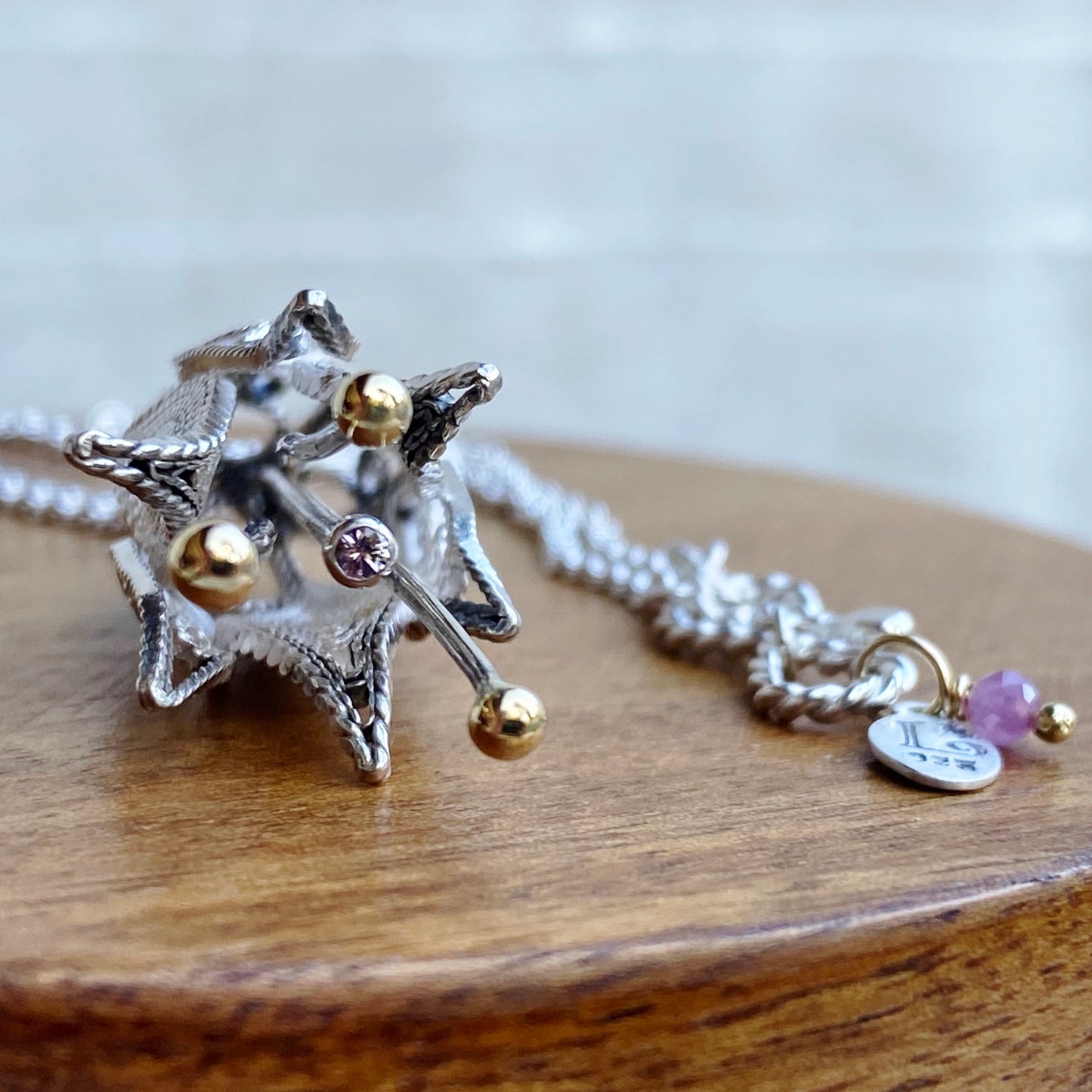 Bellflower Filigree Pendant