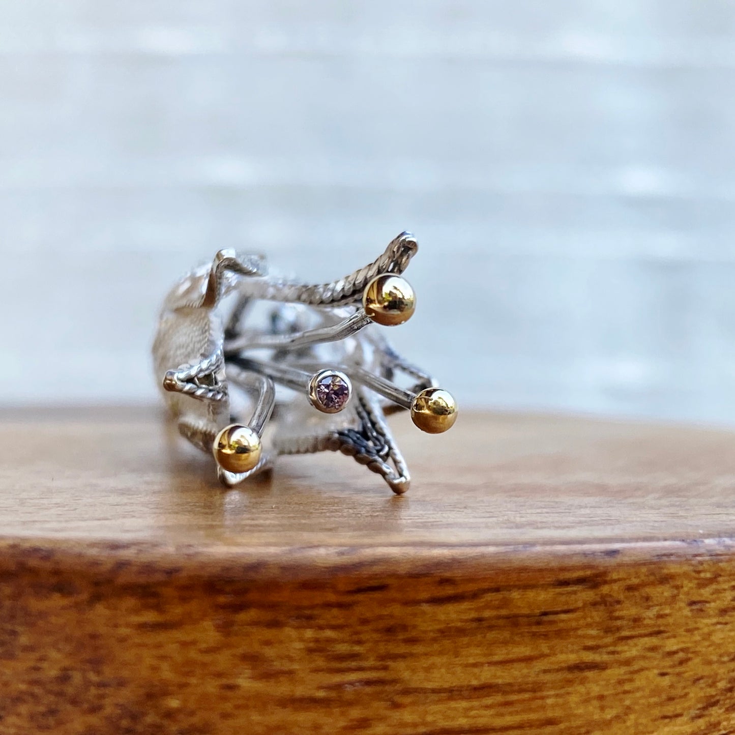 Bellflower Filigree Pendant