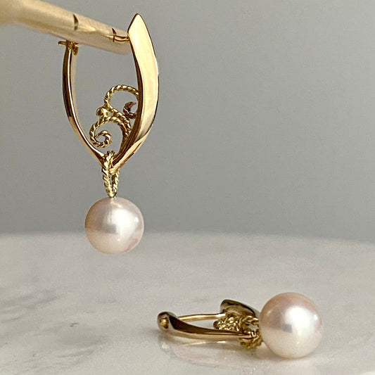 Celestial Hinging Filigree Hoops