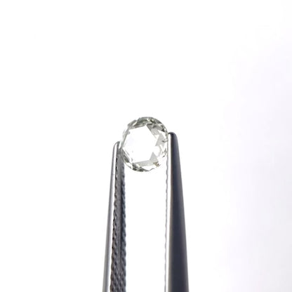 "Nova" Filigree Solitaire Ring 18ky Natural Diamond